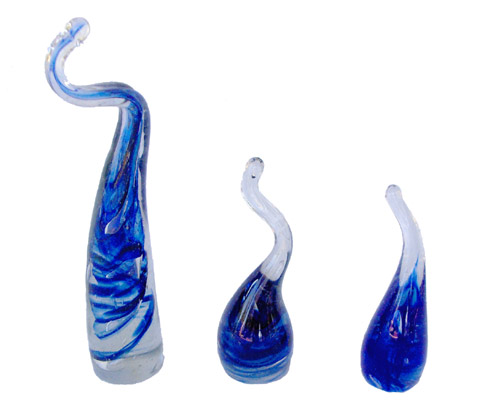 Porte-bague bleu